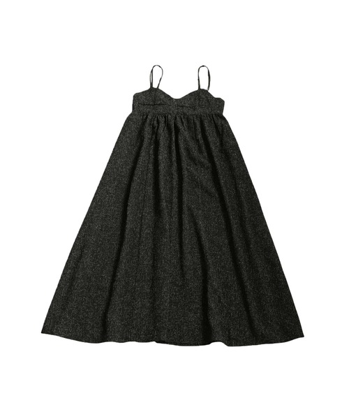 antiqua(アンティカ)の「サマーツイードキャミワンピ(ワンピース・レディース・ブラウン/ブラック・ONESIZE)」の11枚目の写真