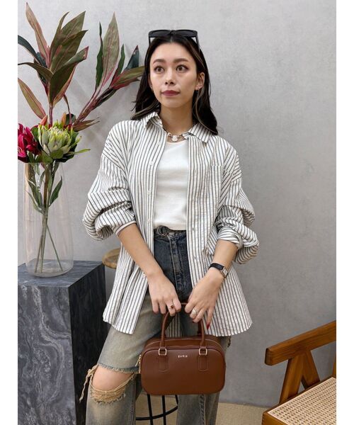 EVRIS（エヴリス）の「SUNNYショートTシャツ（Tシャツ/カットソー・レディース・ブラック/イエロー/ホワイト/グレー・FREE）」の13枚目の写真