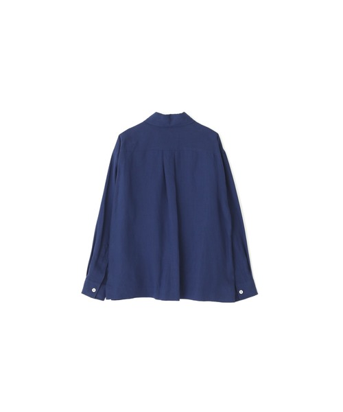 シャツ/ブラウス(長袖/七分) MARGARET HOWELL - MARGARET HOWELL   SHIRTING LINEN I SHIRTING LINEN（シャツ/ブラウス）｜MARGARET HOWELL