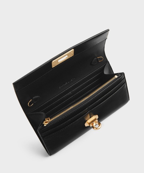 ★CHARLES&KEITH★Lennie Chain Clip チェーンウォレット/送料込 Lennie レニー チェーンハンドルウォレット（財布）｜CHARLES