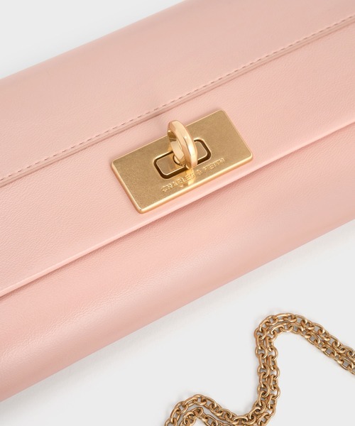 ★CHARLES&KEITH★Lennie Chain Clip チェーンウォレット/送料込 ☆CHARLES&KEITH☆Lennie Chain Clip チェーンウォレット/送料込