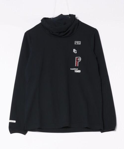 tシャツ 「PEARLY GATES」「PG BODY」ソマルティソロナストレッチカノコ長袖オフタートルネックカットソー レディース PG BODY】ソマルティソロナストレッチカノコ長袖オフ