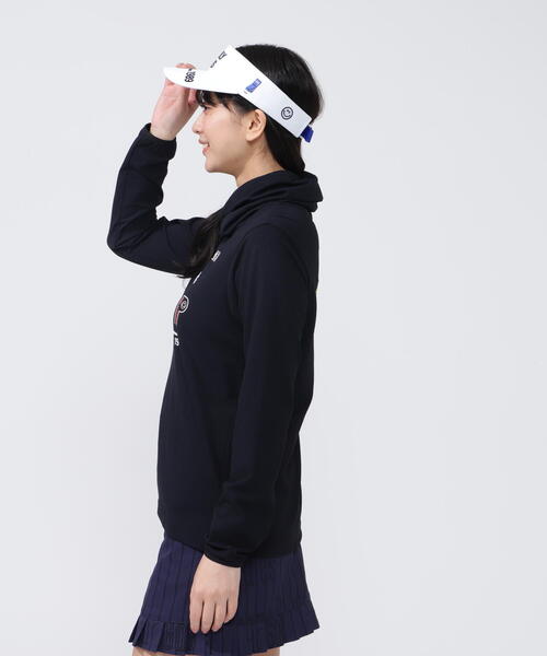 PEARLY GATES(パーリーゲイツ)の「【PEARLY GATES】【PG BODY】ソマルティソロナストレッチカノコ長袖オフタートルネックカットソー(Tシャツ/カットソー・レディース・ブルー/ネイビー/ホワイト・LARGE/MEDIUM)」の19枚目の写真