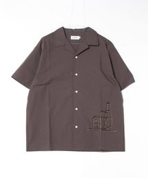 ATELANE | 【ATELANE】綿ブロードショートスリーブカクテル刺繍シャツ(シャツ/ブラウス)