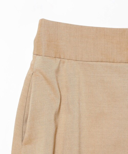 Demi-Luxe BEAMS（デミルクス ビームス）の「ワイドベルト フレアスカート [手洗い可]（スカート・レディース・ネイビー/ベージュ・36/38）」の3枚目の写真