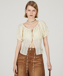 PRANK PROJECT | スモッキングパフトップ / Smocking Puff Top(その他トップス)