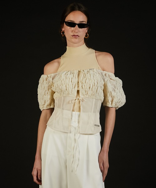 スモッキングパフトップ / Smocking Puff Top レディース セール】スモッキングパフトップ / Smocking Puff Top（その他