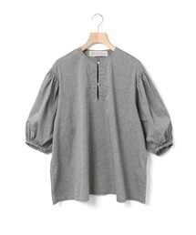 MidiUmi（ミディウミ）の「MidiUmi スキッパースモックシャツ（シャツ/ブラウス・レディース）」