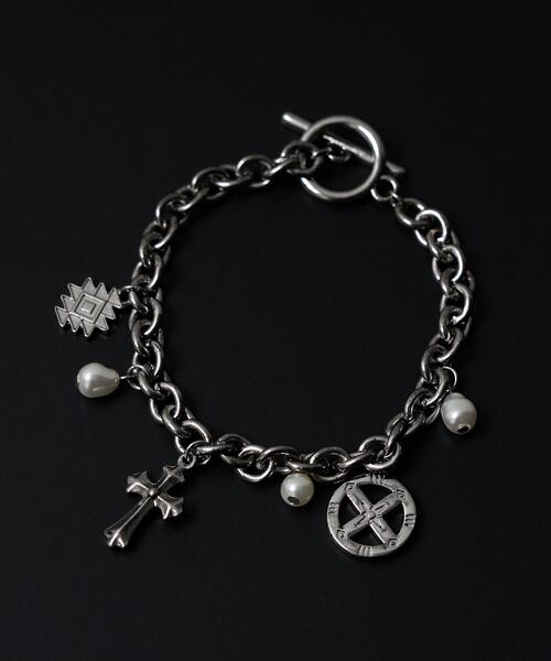 WEGO（ウィゴー）の「WEGO/モチーフMIXデザインブレス（ブレスレット・メンズ・その他3/その他2/その他1・FREE）」の5枚目の写真