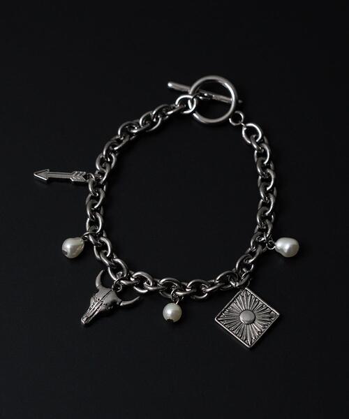 WEGO（ウィゴー）の「WEGO/モチーフMIXデザインブレス（ブレスレット・メンズ・その他3/その他2/その他1・FREE）」の6枚目の写真