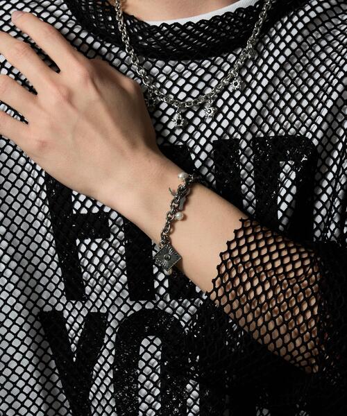 WEGO（ウィゴー）の「WEGO/モチーフMIXデザインブレス（ブレスレット・メンズ・その他3/その他2/その他1・FREE）」の10枚目の写真