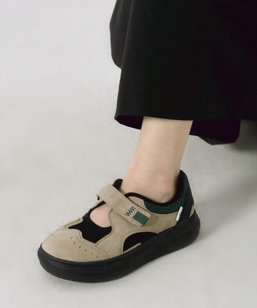 elldu（エルドゥ）の「「elldu/エルドゥ」BACK YARD バックヤード　ユニセックス　スニーカー（スニーカー・レディース・サンドベージュ/チャコールグレー/ブラック×ホワイト/ブラック×ブラック/ライトグレー・26cm/25cm/24cm/23cm/28cm/27cm）」の18枚目の写真