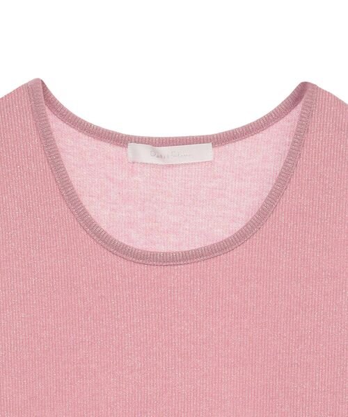 Petit fleur(プチフルール)の「・Petit Fleur ラメリブタンクトップ(タンクトップ・レディース・ホワイト/ブラック/その他6/ブルー/イエロー/ピンク・FREE)」の17枚目の写真