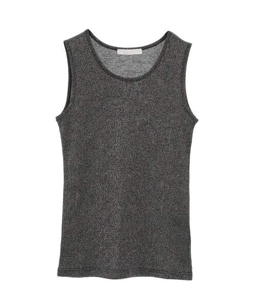 Petit fleur(プチフルール)の「・Petit Fleur ラメリブタンクトップ(タンクトップ・レディース・ホワイト/ブラック/その他6/ブルー/イエロー/ピンク・FREE)」の11枚目の写真