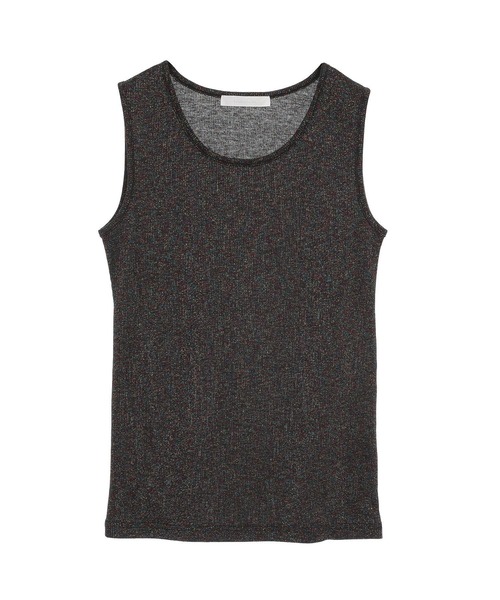 Petit fleur(プチフルール)の「・Petit Fleur ラメリブタンクトップ(タンクトップ・レディース・ホワイト/ブラック/その他6/ブルー/イエロー/ピンク・FREE)」の6枚目の写真