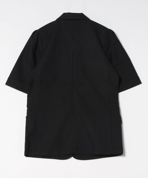 MOUSSY（マウジー）の「SHORT SLEEVE TAILORED ジャケット（テーラードジャケット・レディース・アイボリー/ブラック・FREE）」の22枚目の写真