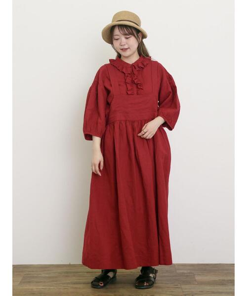 Samansa Mos2(サマンサ モスモス)の「【吸水速乾/消臭効果】ブレードハット(ハット・レディース・ブラウン/ベージュ・F)」の7枚目の写真