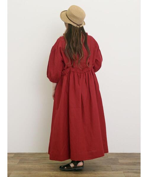 Samansa Mos2(サマンサ モスモス)の「【吸水速乾/消臭効果】ブレードハット(ハット・レディース・ブラウン/ベージュ・F)」の18枚目の写真