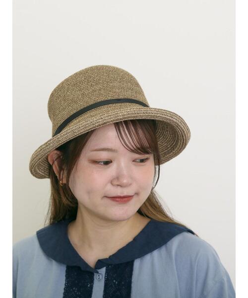 Samansa Mos2(サマンサ モスモス)の「【吸水速乾/消臭効果】ブレードハット(ハット・レディース・ブラウン/ベージュ・F)」の20枚目の写真