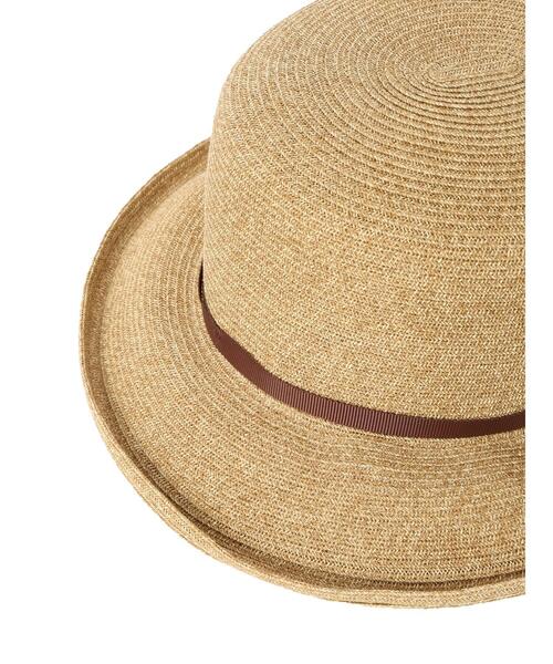 Samansa Mos2(サマンサ モスモス)の「【吸水速乾/消臭効果】ブレードハット(ハット・レディース・ブラウン/ベージュ・F)」の15枚目の写真