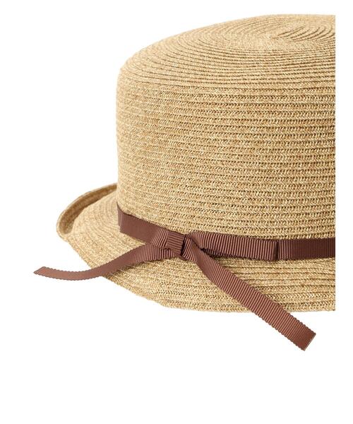 Samansa Mos2(サマンサ モスモス)の「【吸水速乾/消臭効果】ブレードハット(ハット・レディース・ブラウン/ベージュ・F)」の16枚目の写真