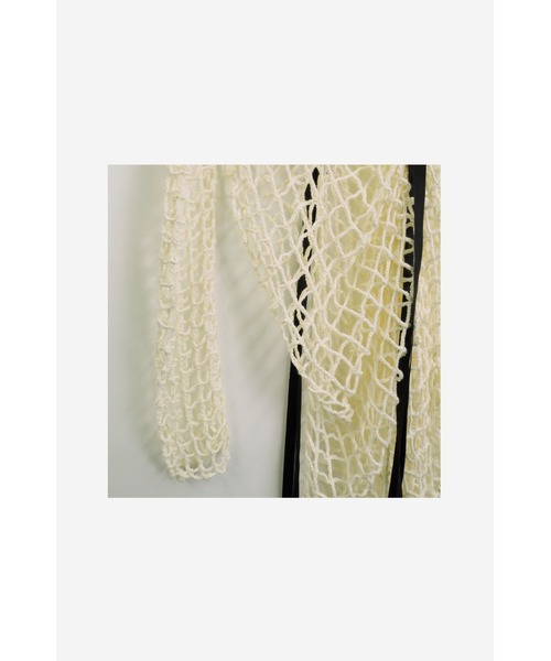LOVE POMME POMME(ラブポムポム)の「String Knit Top(ニット/セーター・レディース・ホワイト・FREE)」の5枚目の写真