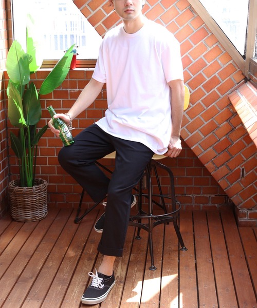 8(eight)(エイト)の「ストレッチチノクロップドパンツ(チノパンツ・メンズ・ブラック/ベージュ/ネイビー/グレー/レッド/チャコールグレー/ホワイト/オリーブ・SMALL/MEDIUM/X-LARGE/XX-LARGE/LARGE)」の14枚目の写真