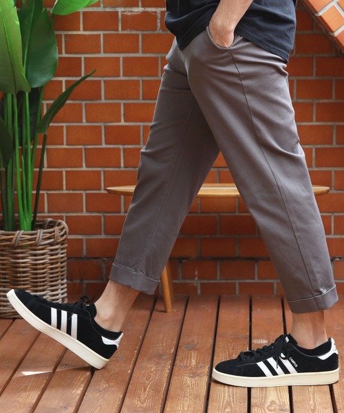 8(eight)(エイト)の「ストレッチチノクロップドパンツ(チノパンツ・メンズ・ブラック/ベージュ/ネイビー/グレー/レッド/チャコールグレー/ホワイト/オリーブ・SMALL/MEDIUM/X-LARGE/XX-LARGE/LARGE)」の22枚目の写真