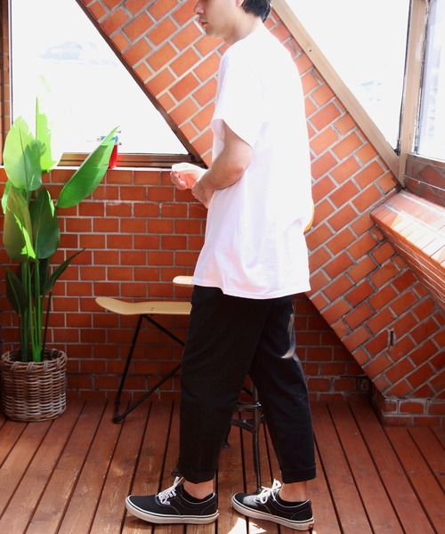 8(eight)(エイト)の「ストレッチチノクロップドパンツ(チノパンツ・メンズ・ブラック/ベージュ/ネイビー/グレー/レッド/チャコールグレー/ホワイト/オリーブ・SMALL/MEDIUM/X-LARGE/XX-LARGE/LARGE)」の20枚目の写真