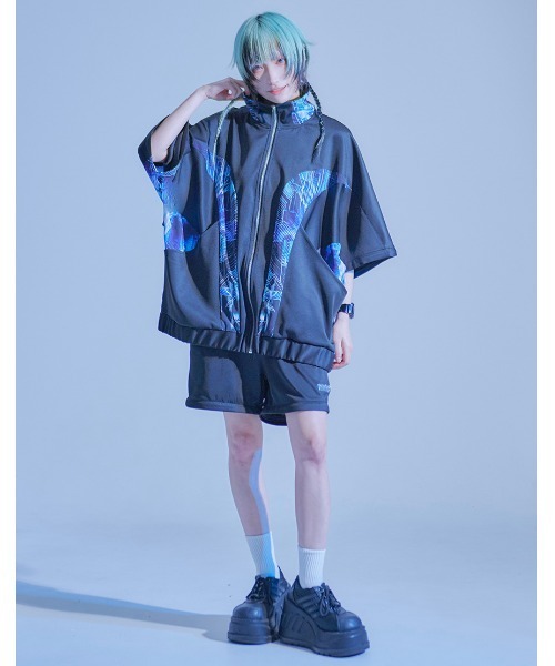 0658 neon light blouson パープル ブルゾン 0658 neon light blouson パープル紫 ブルゾン 70. 0658 紫 neon light