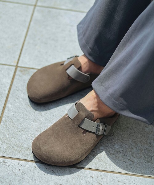 セール】【EXCLUSIVE】BIRKENSTOCK / Boston combination（サンダル