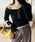 MUHETi~G[^j́uglitter ribbed one shoulder tops / uV_[gbvXiTVc/Jbg\[jvbubN