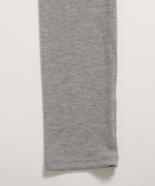 MUHET（ミュエータ）の「glitter ribbed one shoulder tops / ラメリブワンショルダートップス（Tシャツ/カットソー・レディース・ブラック/カーキ/杢グレー/オフホワイト・FREE）」の21枚目の写真