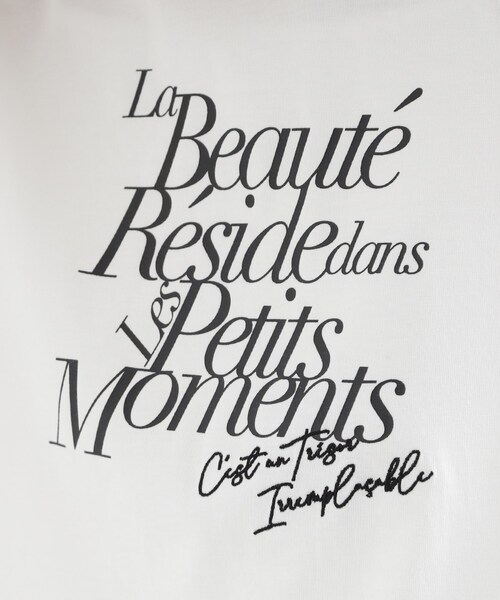 THE SHOP TK (ザ ショップ ティーケー )の「ロゴアソートTシャツ【接触冷感/UVケア/洗濯機OK】(Tシャツ/カットソー・レディース・オフホワイト/ホワイト系3/ブラウン系その他2/ブラック系その他5/ライトパープル/ホワイト系7・12/13)」の22枚目の写真