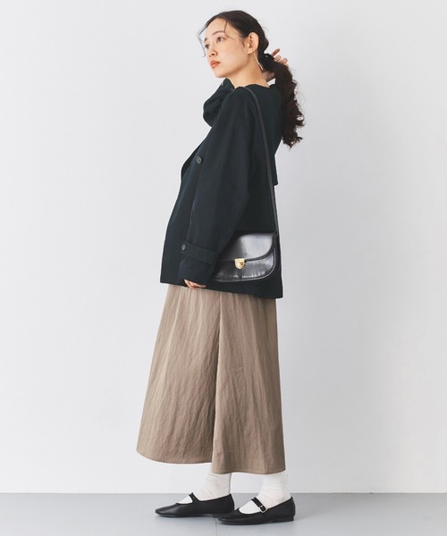 and myera（アンド マイラ）の「ａｎｄ　ｍｙｅｒａ　ダブルのノーカラージャケット（ノーカラージャケット・レディース・ブラック・L/M/LL/S）」の7枚目の写真