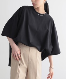 接触冷感オーバーサイズTシャツ【サスティナブル】