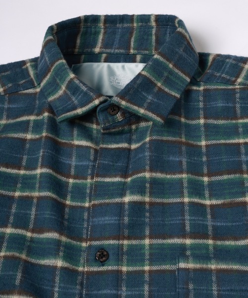 Dulcamara(ドゥルカマラ)の「ワイドBOXシャツ-C(シャツ/ブラウス・メンズ・ブルー/ブラック・0/1)」の10枚目の写真