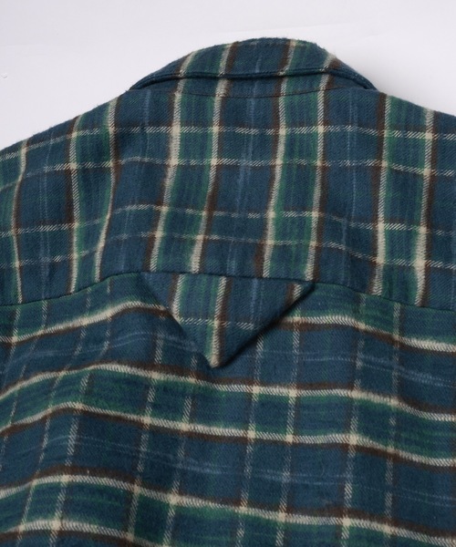 Dulcamara(ドゥルカマラ)の「ワイドBOXシャツ-C(シャツ/ブラウス・メンズ・ブルー/ブラック・0/1)」の14枚目の写真