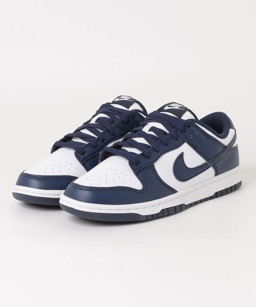 NIKE(ナイキ)の「DUNK LOW RETRO(スニーカー・メンズ・ネイビー・25.5cm/26.0cm/26.5cm/27.0cm/27.5cm/28.0cm/28.5cm/29.0cm)」の1枚目の写真