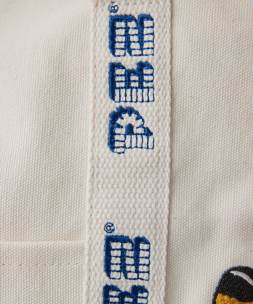 ear PAPILLONNER（イアパピヨネ）の「【PEZ(ペッツ)× ear】コラボキャンバストートバッグ（トートバッグ・レディース・ホワイト系その他・FREE）」の3枚目の写真