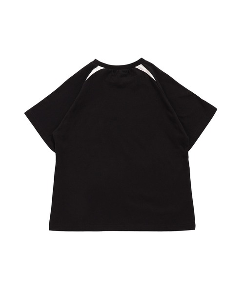 SISTER JENNI(SISTER JENNI)の「【コットン100%】ゲームシャツデザインビッグT(Tシャツ/カットソー・キッズ・ラベンダー/オフホワイト/ブラック・130cm/140cm/150cm/160cm)」の20枚目の写真