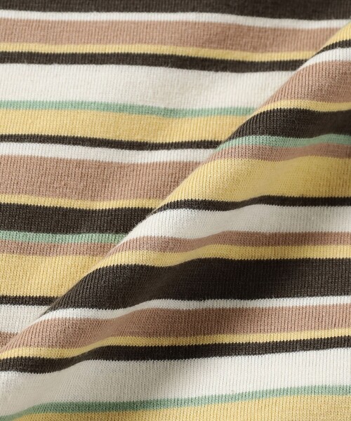 BEAMS BOY（ビームスボーイ）の「マルチボーダー ワンピース（ワンピース・レディース・ネイビー/イエロー/ミント・ONE SIZE）」の18枚目の写真