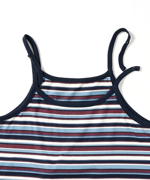 BEAMS BOY（ビームスボーイ）の「マルチボーダー ワンピース（ワンピース・レディース・ネイビー/イエロー/ミント・ONE SIZE）」の20枚目の写真