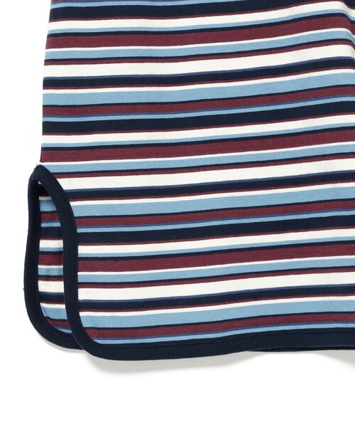 BEAMS BOY（ビームスボーイ）の「マルチボーダー ワンピース（ワンピース・レディース・ネイビー/イエロー/ミント・ONE SIZE）」の9枚目の写真