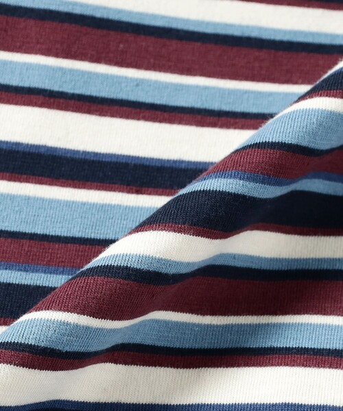 BEAMS BOY（ビームスボーイ）の「マルチボーダー ワンピース（ワンピース・レディース・ネイビー/イエロー/ミント・ONE SIZE）」の11枚目の写真