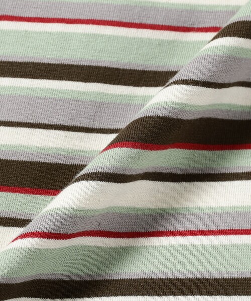 BEAMS BOY（ビームスボーイ）の「マルチボーダー ワンピース（ワンピース・レディース・ネイビー/イエロー/ミント・ONE SIZE）」の14枚目の写真