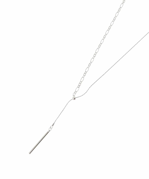 a.v.v（アーヴェヴェ）の「チェーンコンビスライドネックレス（ネックレス・レディース・ゴールド/シルバー・38）」の14枚目の写真