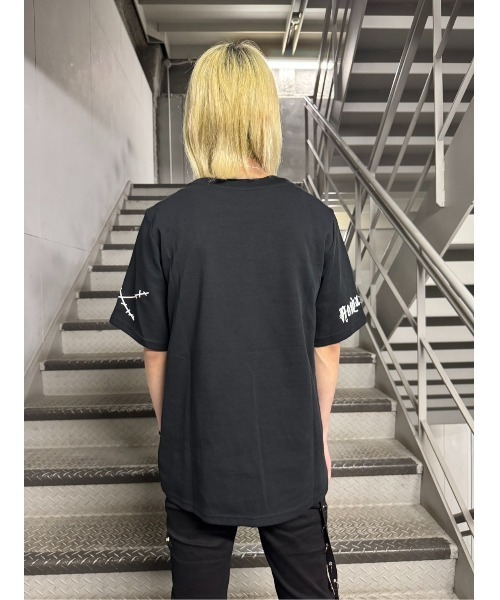 A'GEM/9 × .kom 『AOSPACE』アンピンプリント半袖Tシャツ