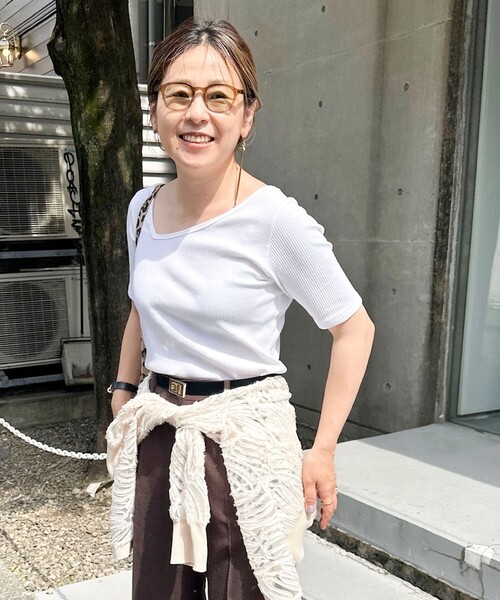 NOLLEY’S（ノーリーズ）の「ウェリントン型サングラス（サングラス・レディース・ライトカーキ/ライトブラウン/アッシュグレー/ライトグレー・FREE）」の7枚目の写真