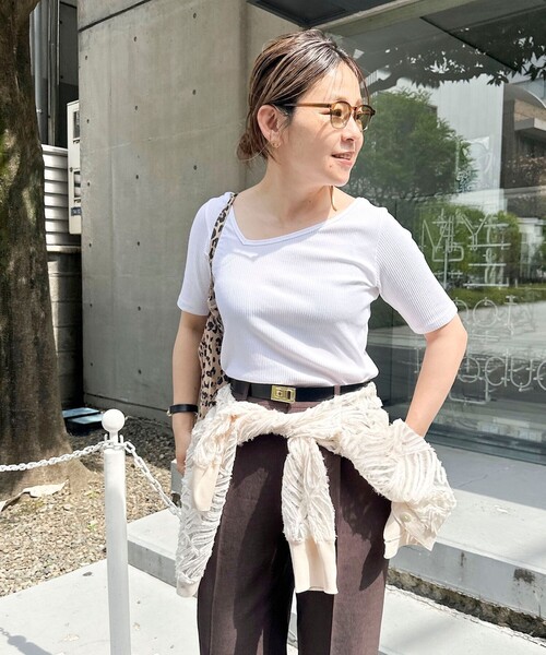 NOLLEY’S（ノーリーズ）の「ウェリントン型サングラス（サングラス・レディース・ライトカーキ/ライトブラウン/アッシュグレー/ライトグレー・FREE）」の8枚目の写真